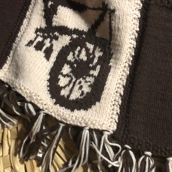 Beautiful vintage hand knit OOAK blanket - Picture 2 of 3